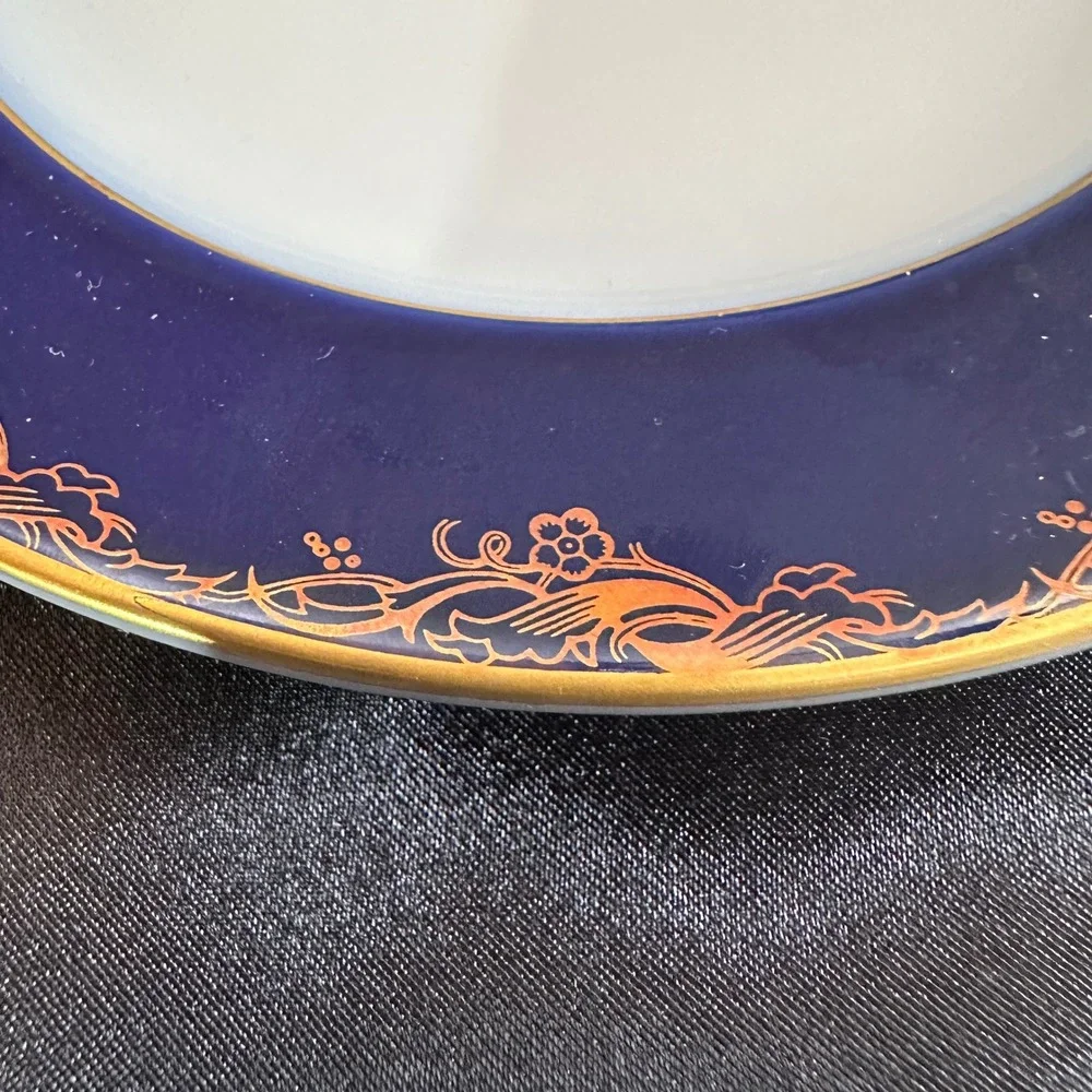 8 Rosenthal Classic Rose‎ Frederick the Great Cobalt Gold 7.75
